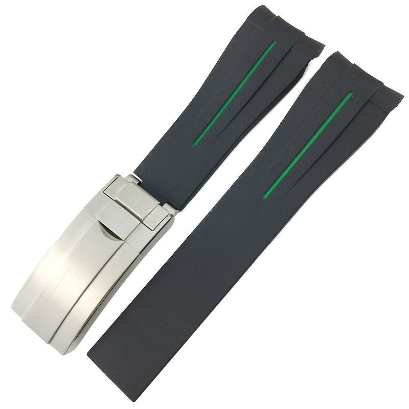 Sports Watch Silicone Rubber Strap - Comfortabel, duurzaam en sportief ontwerp voor iedere pols