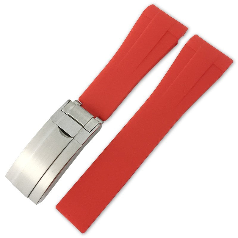 Sports Watch Silicone Rubber Strap - Comfortabel, duurzaam en sportief ontwerp voor iedere pols