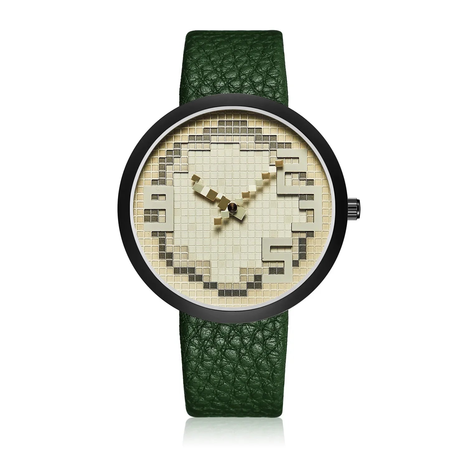 Fun Time - Unisex Horloge met Pixelachtige Wijzerplaten en nog veel meer