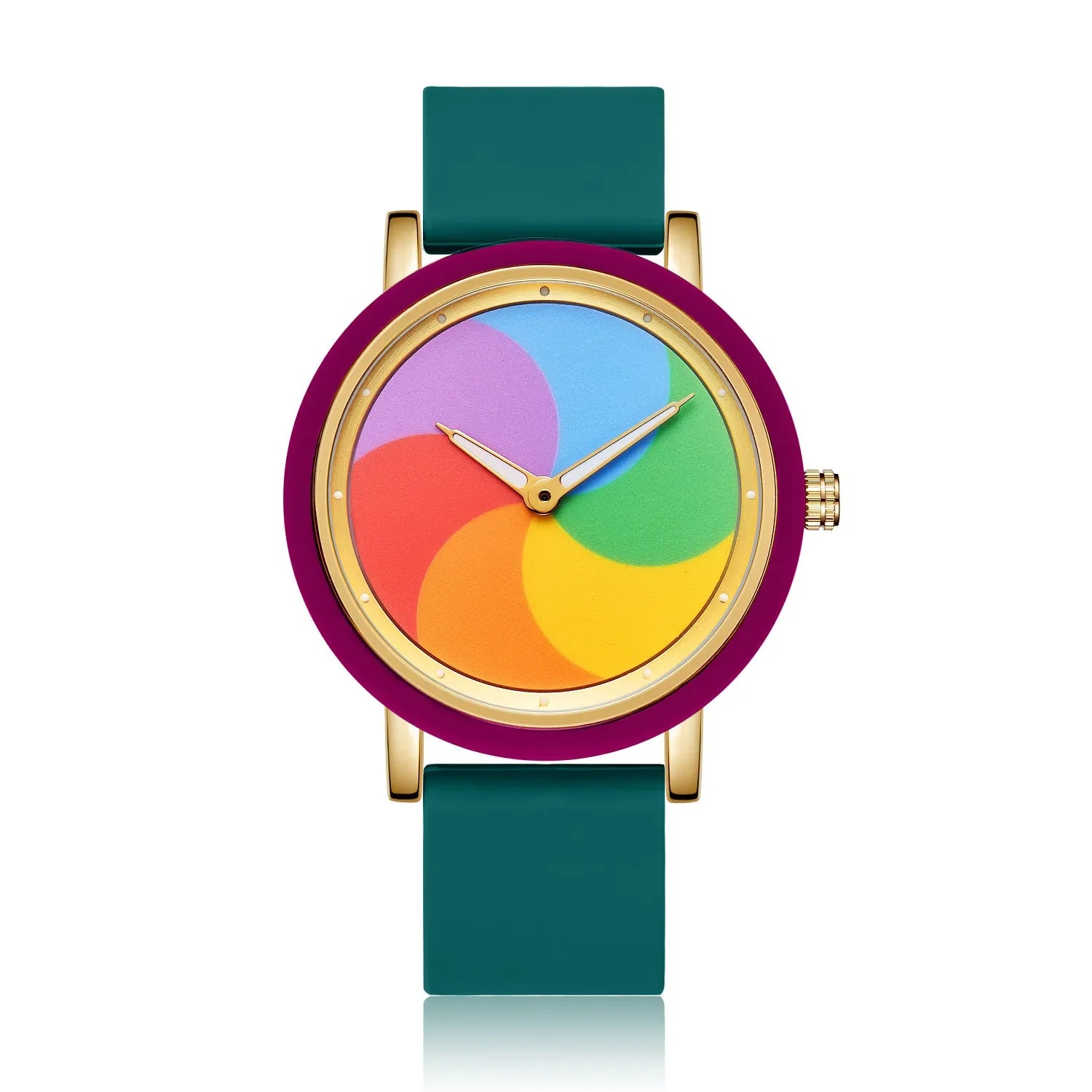 Fun Time - Unisex Horloge met Pixelachtige Wijzerplaten en nog veel meer