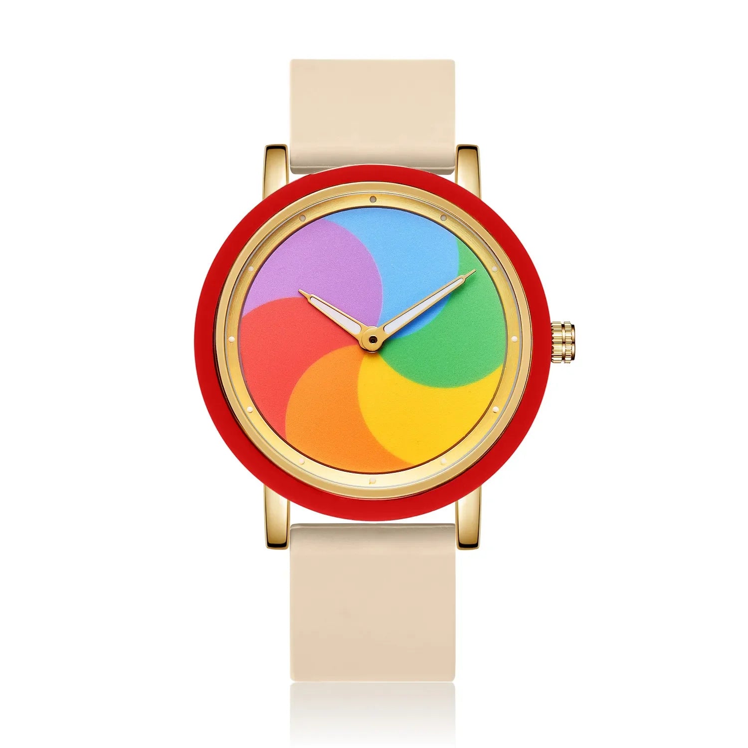 Fun Time - Unisex Horloge met Pixelachtige Wijzerplaten en nog veel meer