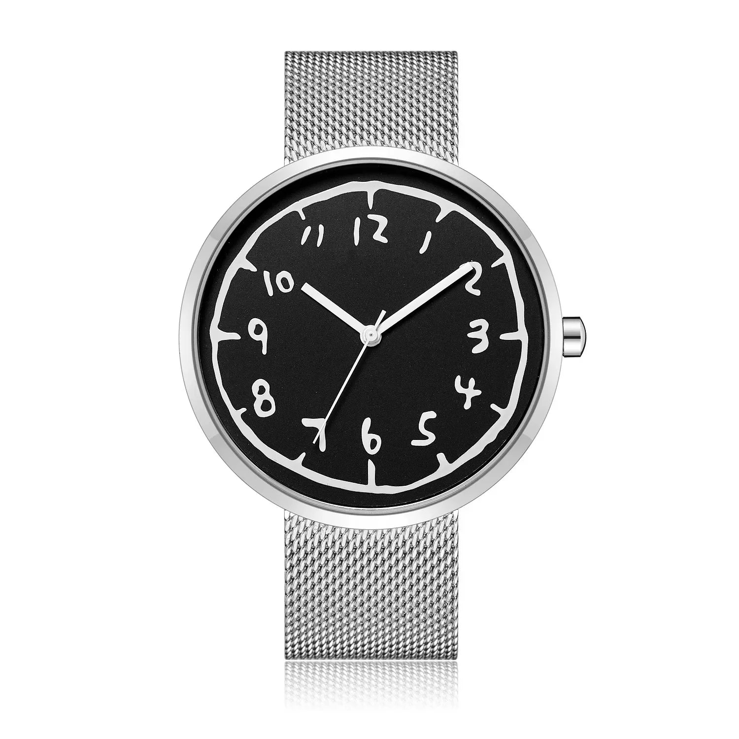Fun Time - Unisex Horloge met Pixelachtige Wijzerplaten en nog veel meer