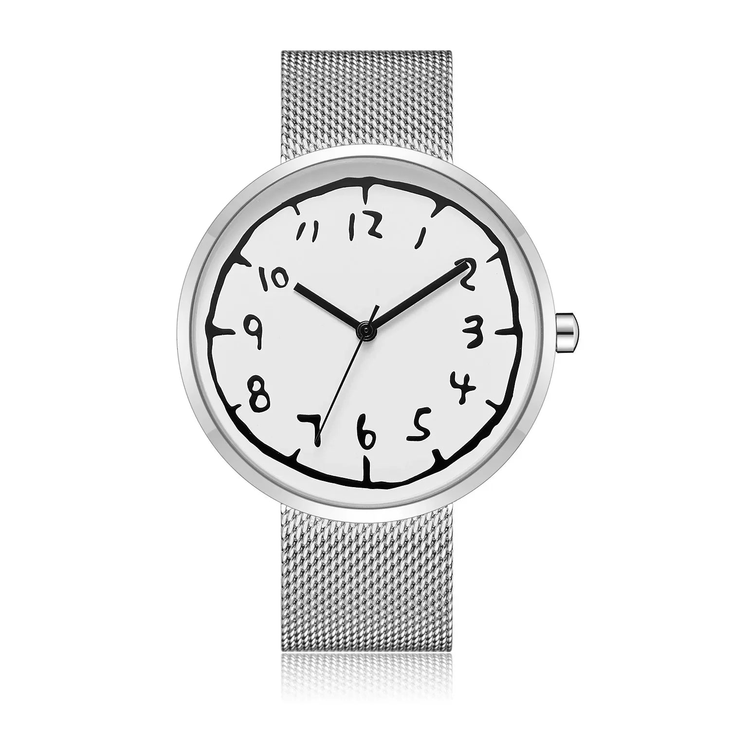 Fun Time - Unisex Horloge met Pixelachtige Wijzerplaten en nog veel meer