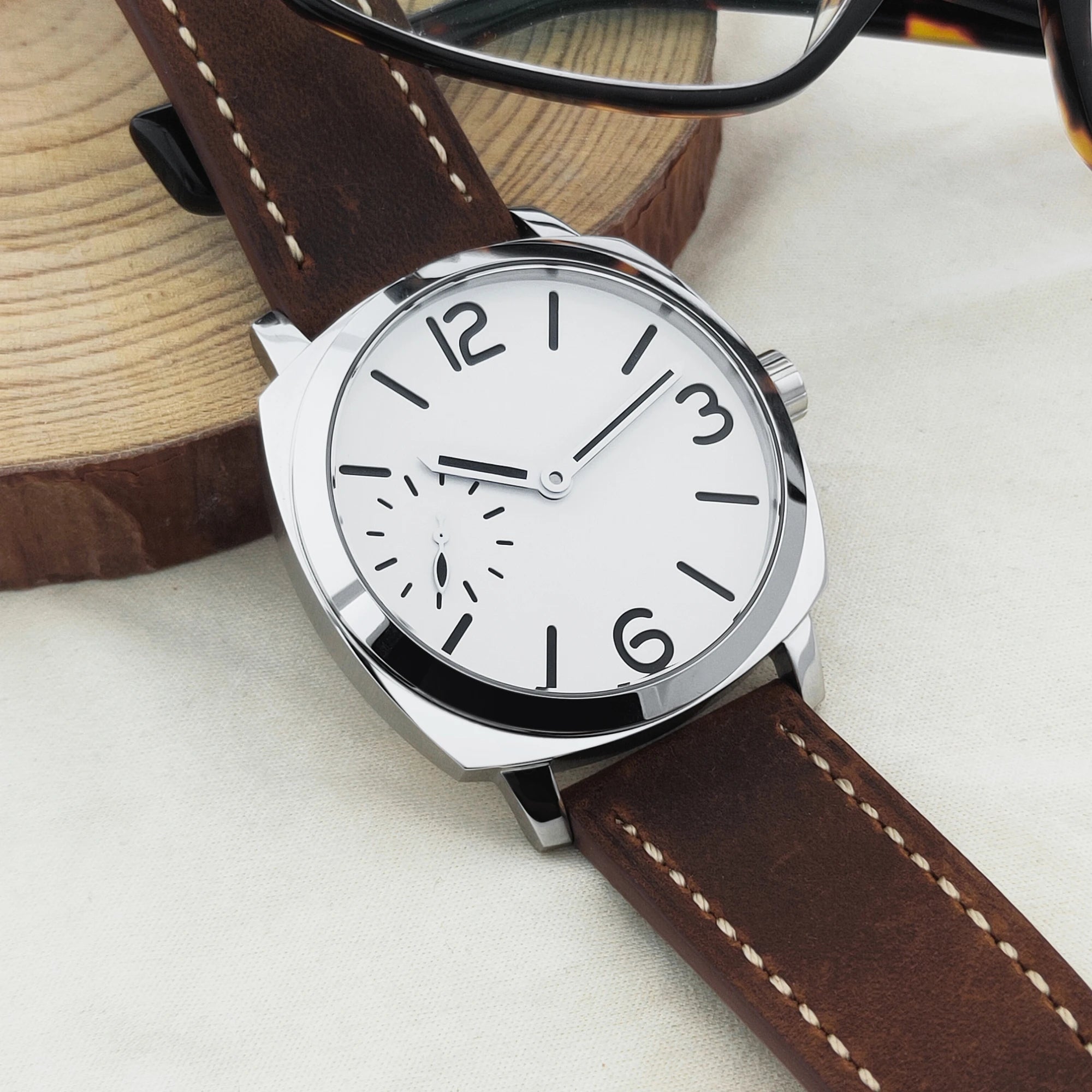 Casual Luxe Horloge met Sapphire Crystal en 5ATM Waterresistentie