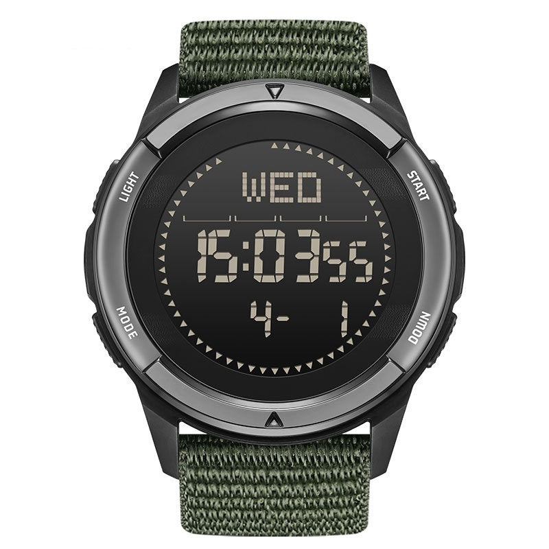 Tactische Smartwatch voor Avonturiers: Kompas, Stappenteller en Waterdicht