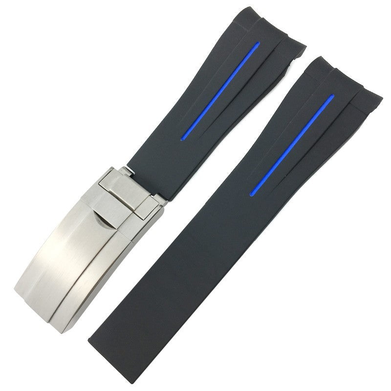 Sports Watch Silicone Rubber Strap - Comfortabel, duurzaam en sportief ontwerp voor iedere pols